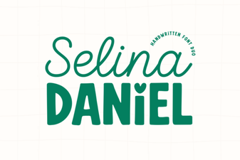 Selina Daniel Duo: a Dynamic Font Pairing