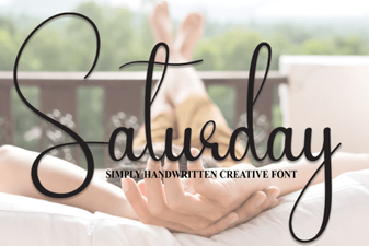 Saturday Font Ideas for Creative Design Projects