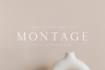 Download Montage Font for Creative Design Projects